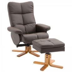 Židle k PC GT Relax Racer s podnožkou, bílo-černá