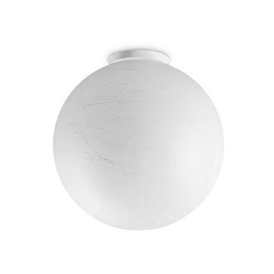 Ideal Lux - Stropné svietidlo CARTA 1xE27/25W/230V pr. 40 cm biela