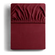 Vínová napínacia plachta jersey 220x200 cm Amber – Restilo