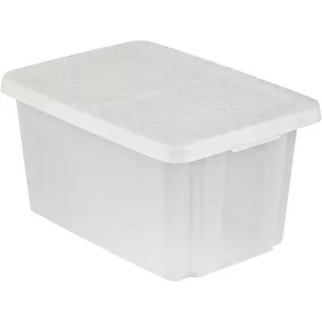 Úložný box s vekom Curver Essentials, 45 l