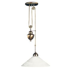 Rabalux - Náhradné sklo MARIAN E27 pr. 39 cm biela