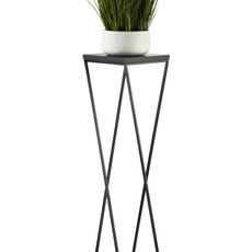 DekorStyle Květinový stojan LOFT I 100 cm černý