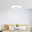 Aigostar - LED Stmievateľný stropný ventilátor LED/40W/230V 2700-6500K + DO biela