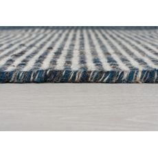 Flair Rugs , Ručne tkaný kusový behúň Infinite Indira Blue, 60x200, modrá, chodba / predsieň