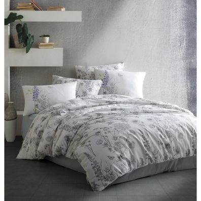 BedTex Bavlnené obliečky Myra biela, 220 x 200 cm, 2 ks 70 x 90 cm + 2 ks 50 x 70 cm