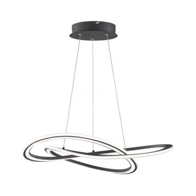 Wofi 10494 - LED Stmievateľný luster na lanku OHIO LED/34W/230V