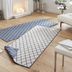 NORTHRUGS - Hanse Home koberce Kusový koberec Twin-Wendeteppiche 103119 blau creme – na von aj na doma - 120x170 cm