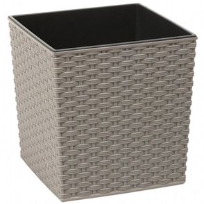 Obal Juka Rattan ECO 25x25x26cm šedý