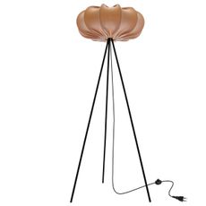 Stojaca lampa CAFEE 1xE27/40W/230V béžová/čierna