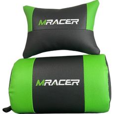 MERCURY Sada vankúšikov Mracer koženka čierno-zelená