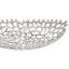 Eglo 427086 - SADA 2x Dekoračný podnos KIMITSU 44/61 cm strieborná