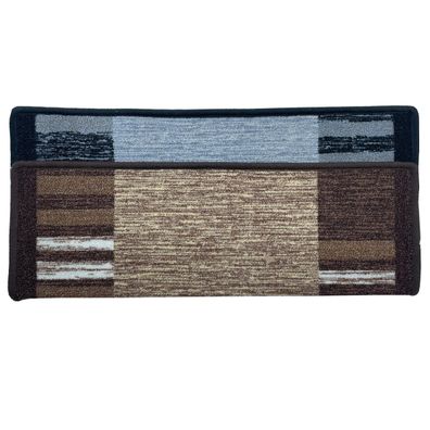 Vopi Nášľapy na schody Geneve sivý obdĺžnik, samolepiaci - 25x80 obdĺžnik (rozmer vrátane ohybu)