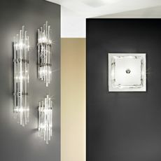 Kolarz 0342.62S.5 - Nástenné svietidlo ONTARIO 2xE14/40W/230V 31 cm lesklý chróm