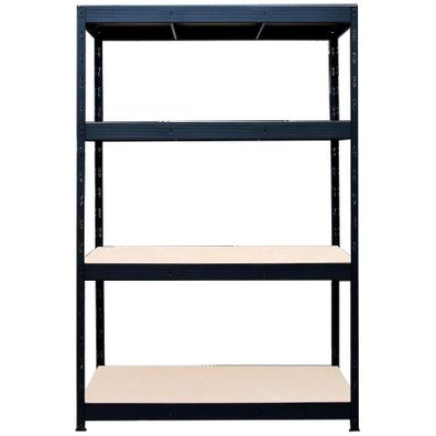 Regál kovový skladovací Nero III 180x160x60 cm - 4 políc/300 kg