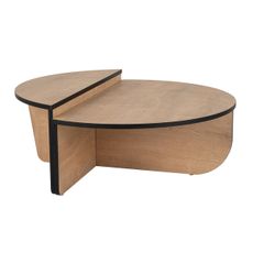 Konferenčný stolík Orion Honey Oak Black