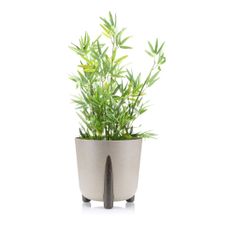 PLASTOVÝ KVETINÁČ MOSS ECO 28X30 CM BÉŽOVÁ