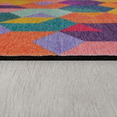 Flair Rugs , Kusový koberec Match Axel Geo Multi, 120x170, viacfarebná, chodba / predsieň