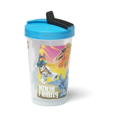 Modrá detská fľaša 500 ml Ninjago – LEGO®