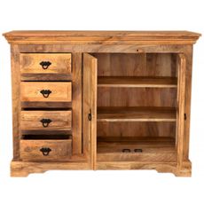 indickynabytok.sk - Komoda Guru 120x90x45 z mangového dreva