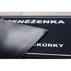 Mercury Flooring , Rohožka Checklist 40x60 cm – na von aj na doma, 40x60, čierna