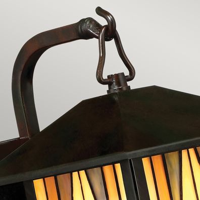 Elstead QZ-INGLENOOK2-S-Vonkajšie nástenné svietidlo INGLENOOK 1xE27/60W/230V IP44