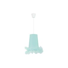 Duolla - Detský luster na lanku BALLET 1xE27/40W/230V pr. 21 cm modrá