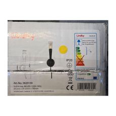 Lindby - Nástenné svietidlo SANDER 1xE14/4W/230V