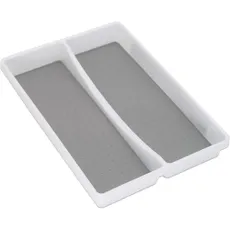 Sivý plastový príborník do zásuvky 32.5 x 23.5 cm - Addis