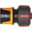 Rýchlospojka na zavlažovacie sústavy Fiskars Comfort Stop, dĺžka 6,8 cm