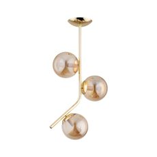 Luster na tyči LALEN 3xE14/40W/230V béžová