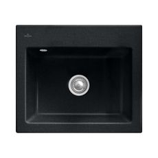 Villeroy & Boch Subway 60 - Keramický drez 60x51 cm, CeramicPlus, chromit 330901J0