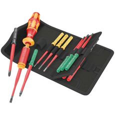Wera 006605 Náhradné skrutkovacie nože Kraftform Kompakt VDE 15 Krútiaci moment 1,2 ÷ 3,0 Nm extra slim 1 TIE (sada 15 dielov)