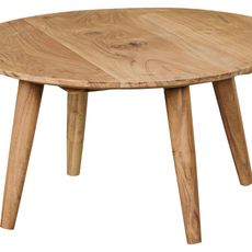 MID.YOU KONFERENČNÝ STOLÍK, farba akácie, drevo, 75/75/40 cm