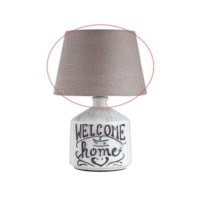 Rabalux - Náhradné tienidlo pre stolnú lampu PETRA E14 hnedá/biela