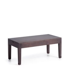 Estila Štýlový masívny rozkladací konferenčný stolík Spartan v hnedej farbe 110 cm