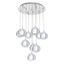 Eglo 95914 - LED Luster CONESSA 10xGU10-LED/4W/230V