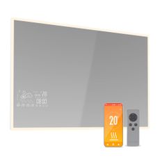 Blumfeldt Infračervený ohrievač | Smart Mirror | Infračervené žiarenie | 500 W | IP44