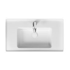 Cersanit K114-017 - Zápustné umývadlo CREA 44,5x80,5 cm keramika/biela lesklá