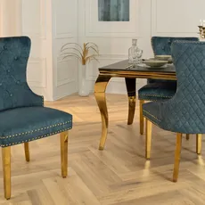 Chesterfield jedálenská stolička 2 ks FRIXON Dekorhome