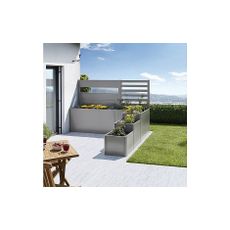 Biohort Kvetinový kvetináč systém DaVinci verzia 1 (strieborná metalíza)