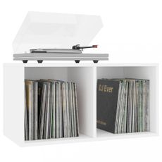 Úložný box na LP dosky drevotrieska Dekorhome