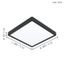 Eglo 99245 - LED Stropné svietidlo FUEVA 5 LED/20W/230V