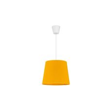 Duolla - Luster na lanku SOLO 1xE27/40W/230V pr. 24 cm žltá