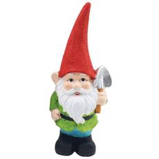 Záhradný trpaslík keramický 28cm červený