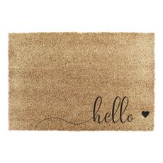 Rohožka z kokosového vlákna 40x60 cm Hello Scribble – Artsy Doormats