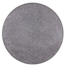 Vopi Kusový koberec Capri šedý kruh - 67x67 (priemer) kruh cm