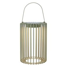 Zelený vonkajší solárny LED lampáš na USB (výška 54 cm) Cavia – Markslöjd