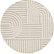 Krémový okrúhly koberec ø 160 cm Art – Ayyildiz Carpets