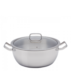 Wok Merkur so skleneným vekom 9,6 l - 601203