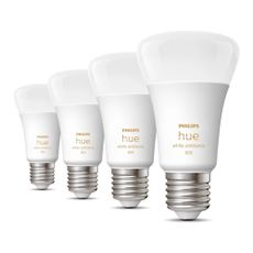 LED inteligentné žiarovky v súprave 4 ks E27, 9 W White ambiance – Philips Hue